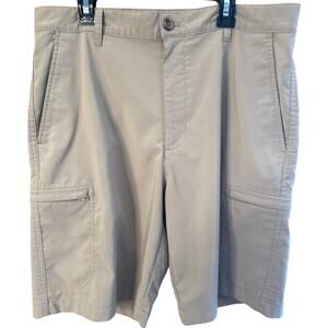 Chaps  Golf Shorts Size 32 in Tan/Khaki